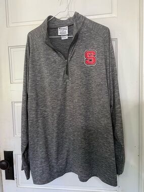 North Carolina State University Wolfpack champion light pullover quarter zip